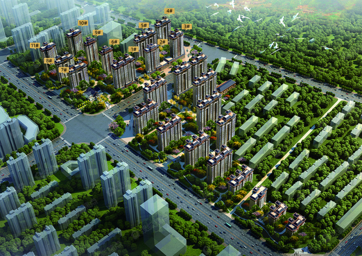 【鑫悦豪庭】营造贴心,舒心的健康宜居精品,打造梁山新地标