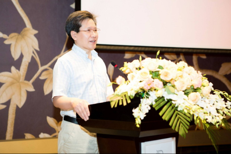 庹祖海,林树辉在致辞时表示,未