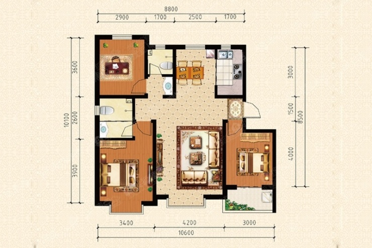 【阜城·泰华城】105-141㎡三居 正在热销