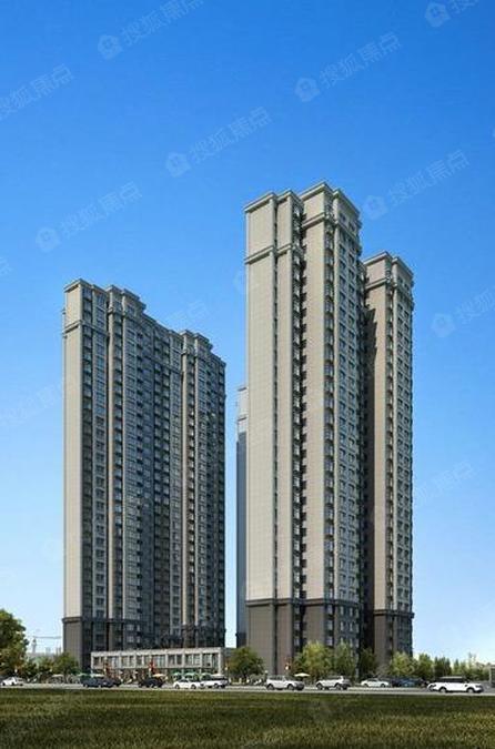 【荣兴天成】高层板塔结合,规划停车位542个