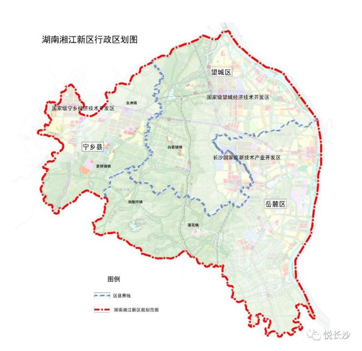 长沙望城区2035规划图图片