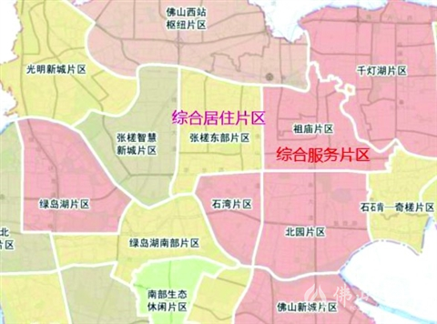 佛山禅城区张槎镇地图图片