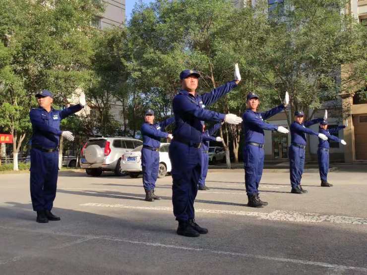 消防手势指挥图片