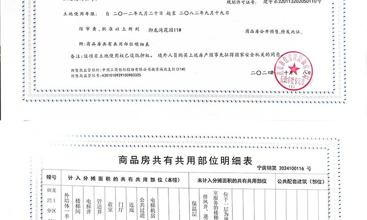 金浦御龙湾楼盘证照