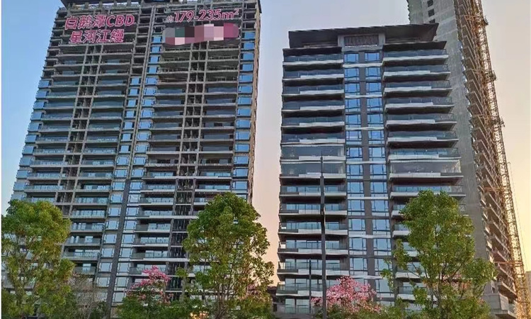 星河江缦实景图