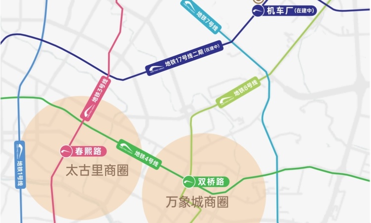 招商锦城序交通图