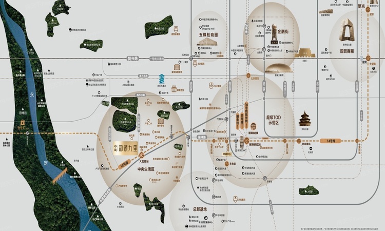 中建·和颂九里交通图