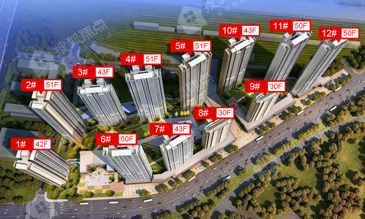 万科新都会效果图