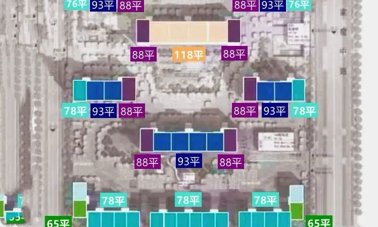 北京城建·国誉朝华楼层平面图