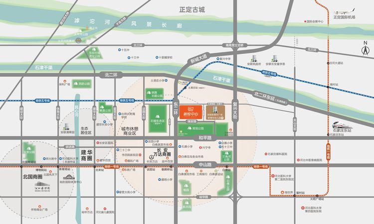 新锐中心交通图