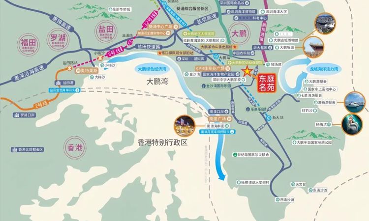 东岸雅居交通图