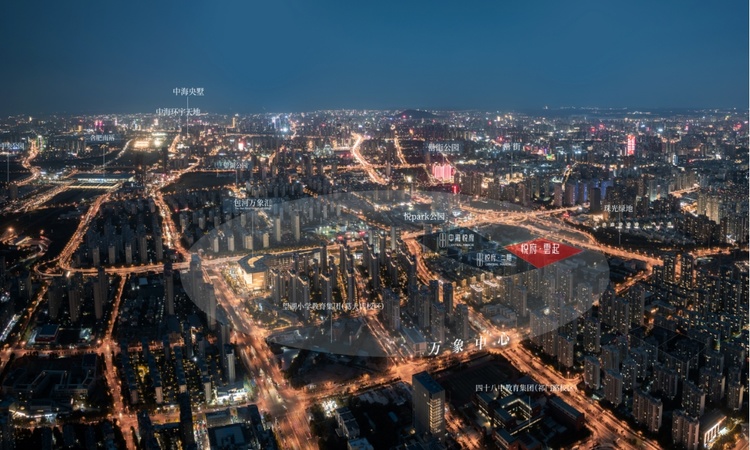 中海悦府雲起交通图