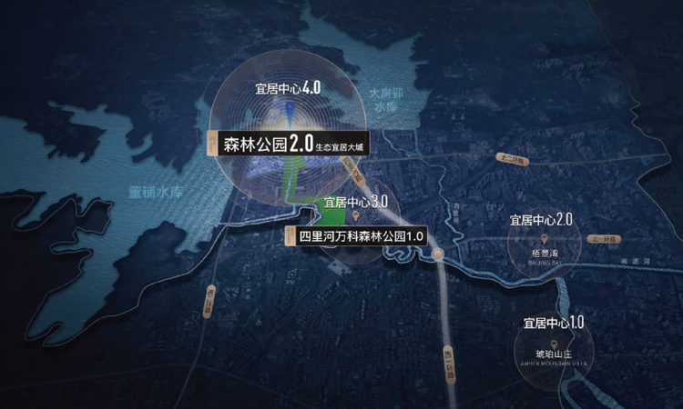 万科云映青澜周边配套图