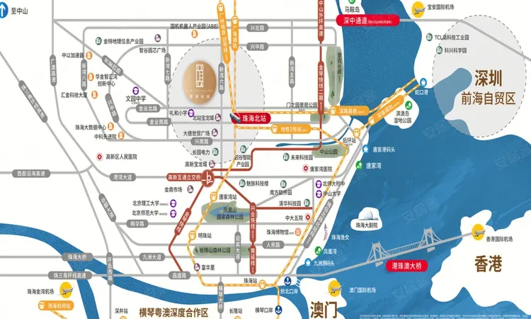 颐璟名庭周边配套图