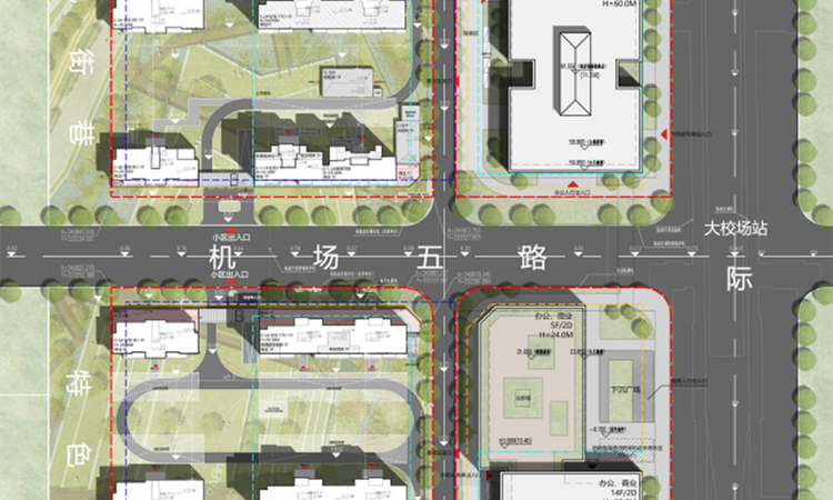 奥体建设·云尚紫薇楼层平面图
