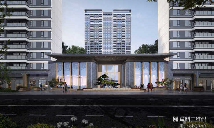 信达凌玺臺效果图