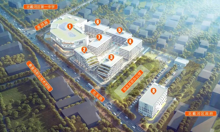 兴龙·北戴河BLOCK街区效果图
