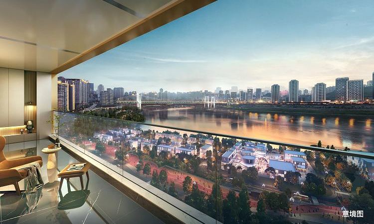 新天泽·江上雲境效果图