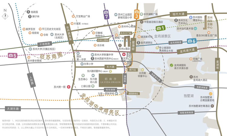 苏州招商序交通图