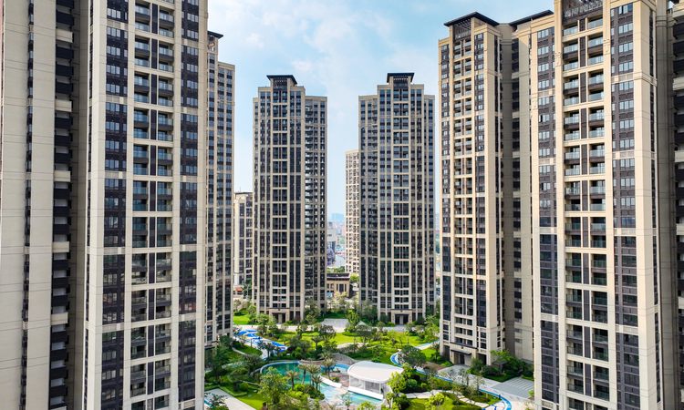 中铁诺德阅泷实景图