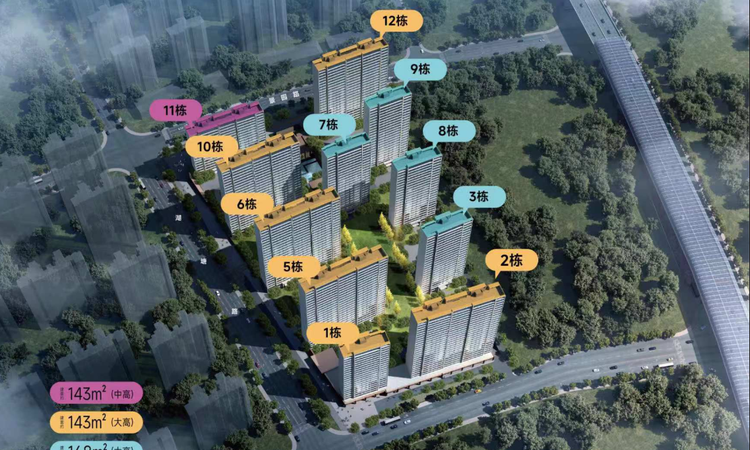 绿城玉海棠楼层平面图