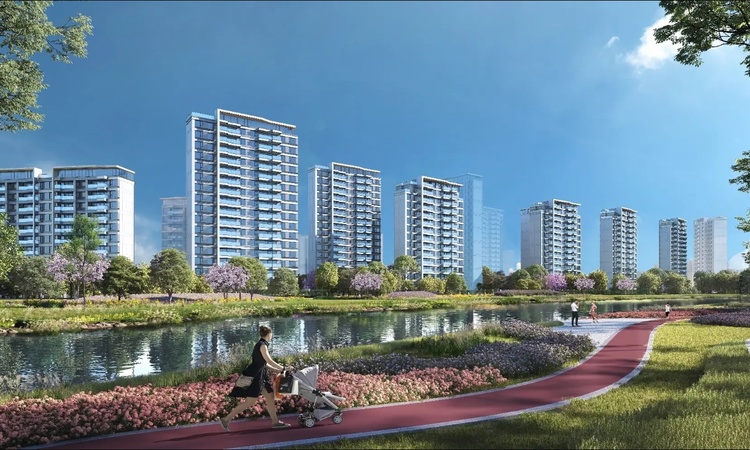 空港发展云璟江屿效果图