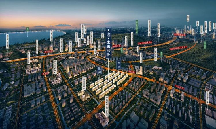太湖未来绿洲交通图