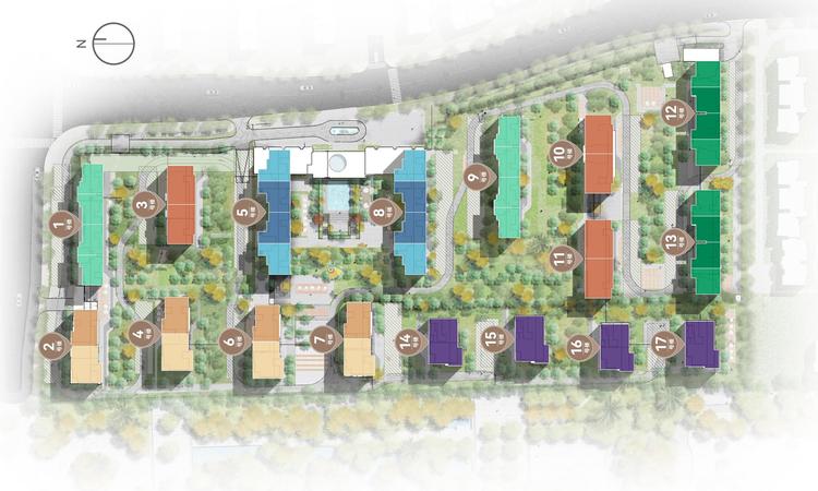 鑫远紫樾府楼层平面图