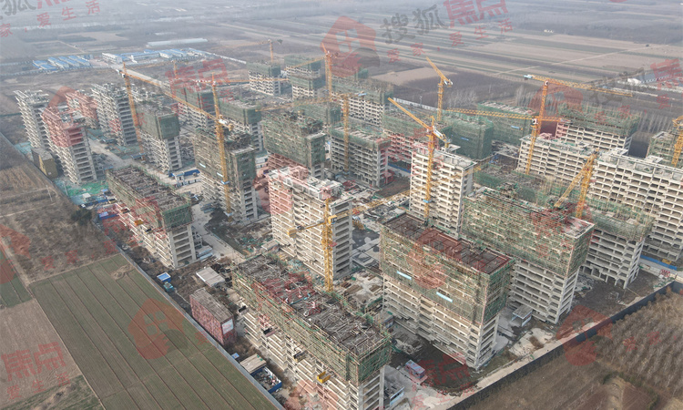 沧州碧桂园凤凰城施工进度图