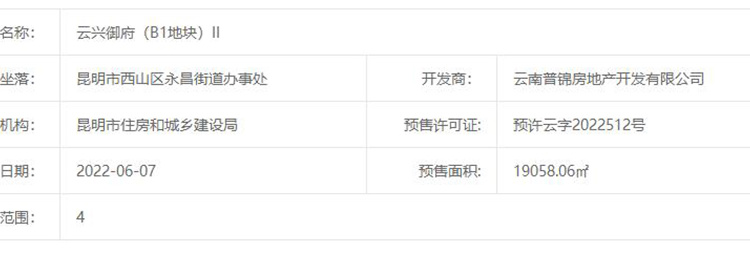 众安白马御府楼盘证照