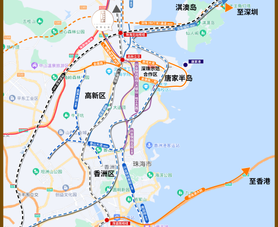 颐璟名庭交通图