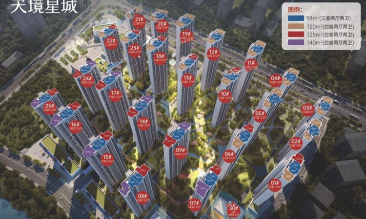 天境星城楼层平面图