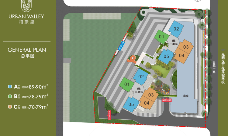 润璟里楼层平面图