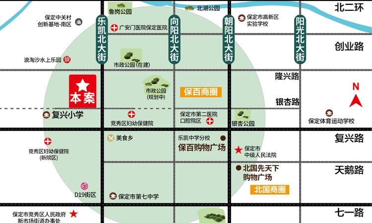 和美·上和院交通图