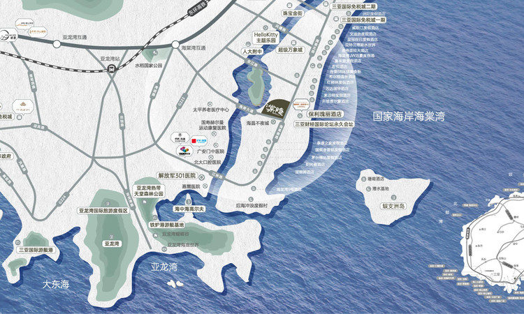 保利棠隐交通图