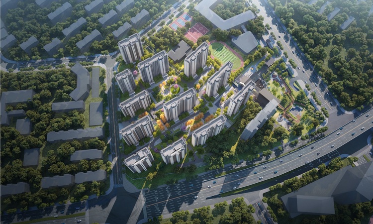 保利青铁·和著理想地效果图