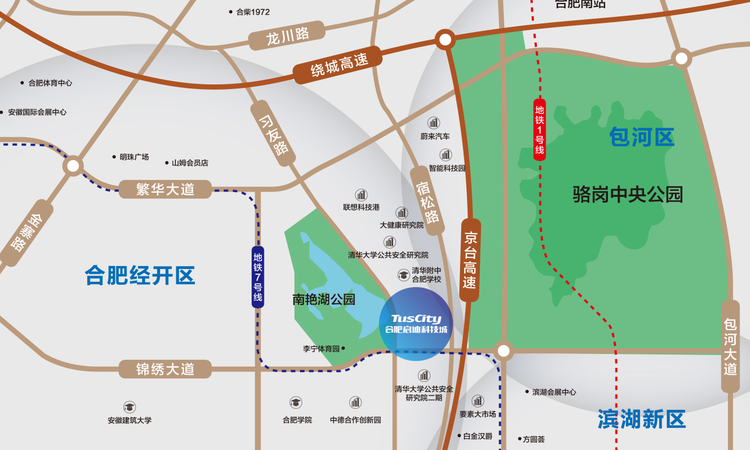 启迪大街交通图