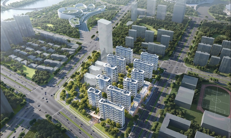 文昌·临江阅效果图