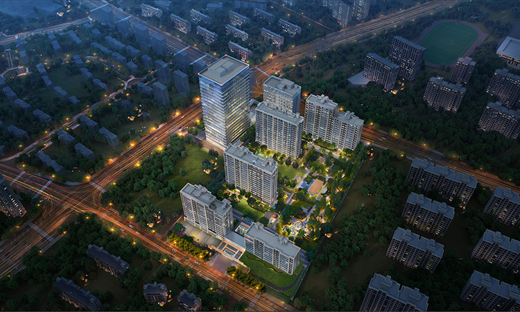 银丰·玖玺臺效果图