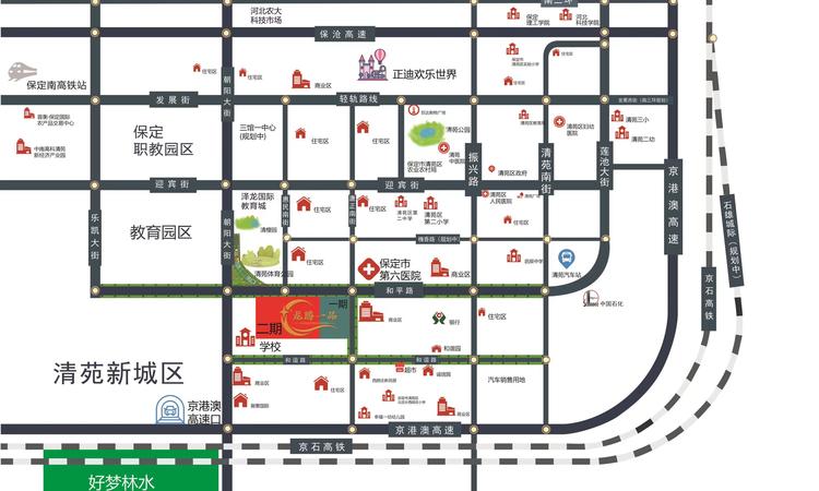 龙腾一品交通图