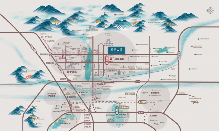 梧桐山语交通图