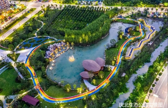 绿城和园实景图