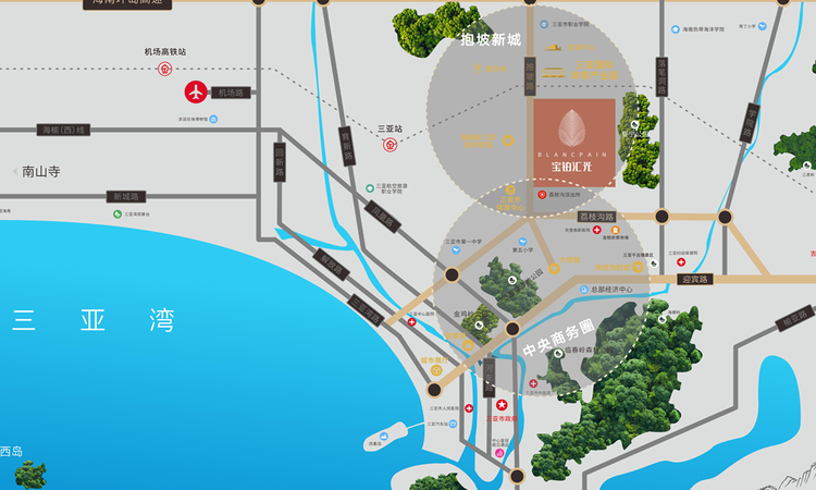 宝铂汇光周边配套图