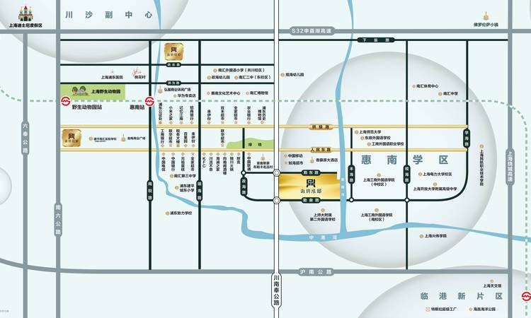 海玥泓邸交通图