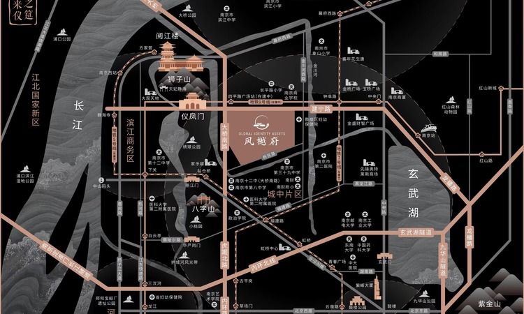 凤樾府交通图