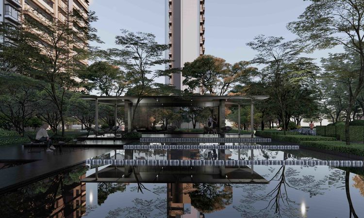 胥江澜岸实景图