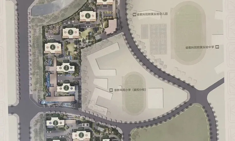 保利新川天珺楼层平面图