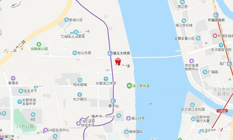 润和滨江湾交通图