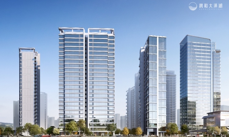 润和大泽湖效果图
