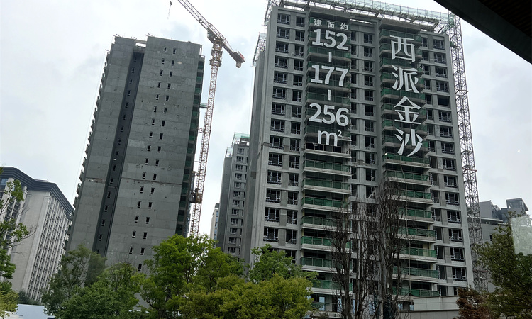 中国铁建西派金沙施工进度图